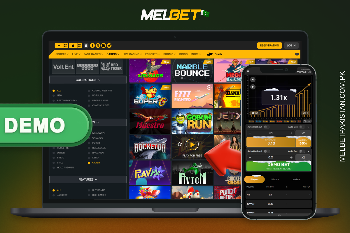 Melbet Crash Game Demo Mode