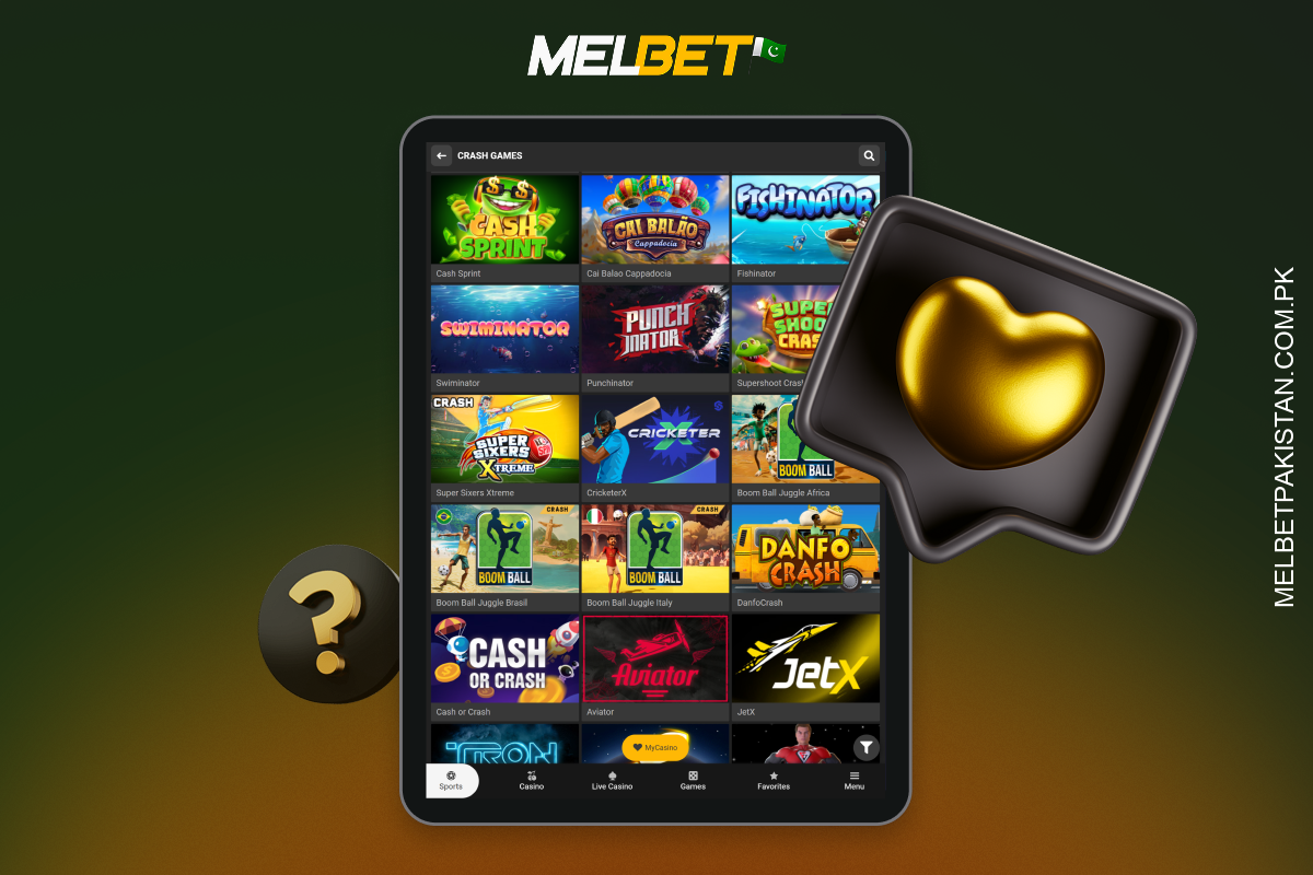 Choosing Crash Game at Melbet Online Casino